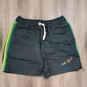 PALM ANGELS EXODUS SIDE TAPE SHORTS